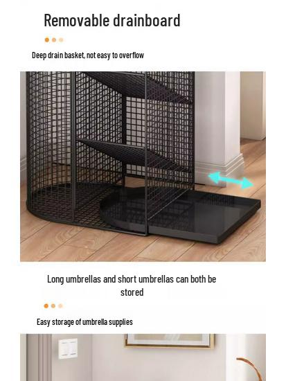 Umbrella Holder: Commercial Lobby & Home Entryway Rack