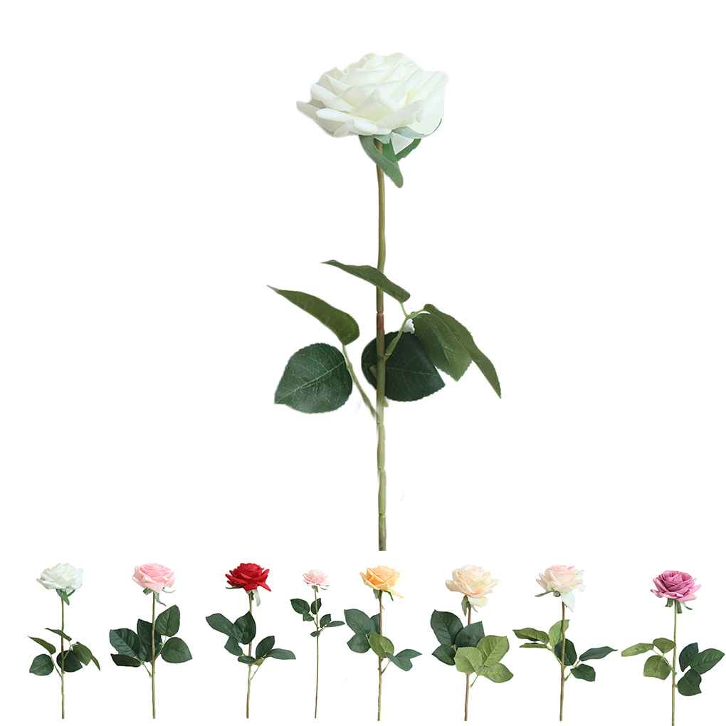 Rustic Retro Tea Rose Wedding Home Decor Flower Artificial Flowers