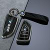 Leather Car Remote Key Case Protector Holder For BMW F20 G20 G30 X1 X3 X4 X5 G05 X6 G02 F48 G30 X7 G11 F15 F16 G01 Stickers cyhk37