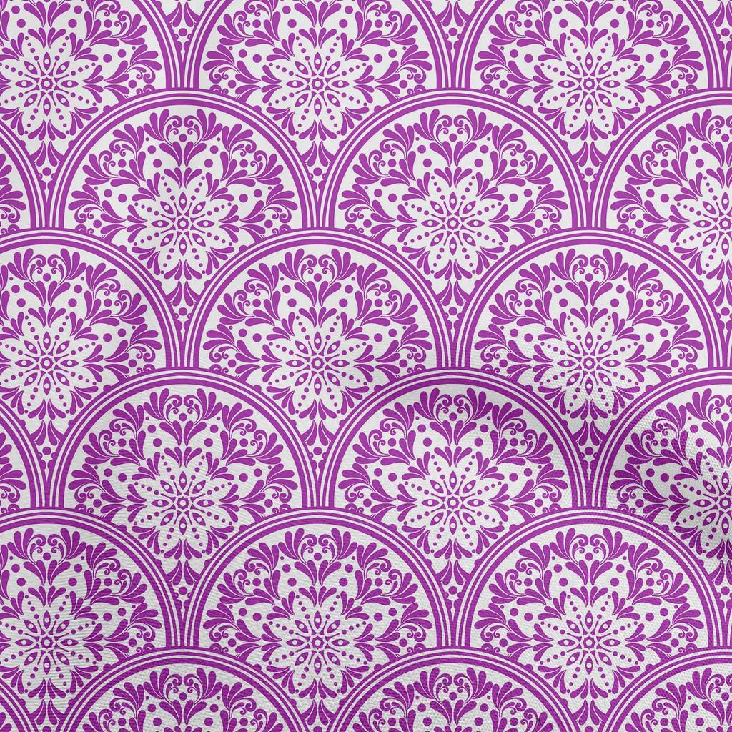 oneOone Cotton Flex Brown Fabric Floral Craft Projects Decor Fabric Printed By The Yard 40 Inch