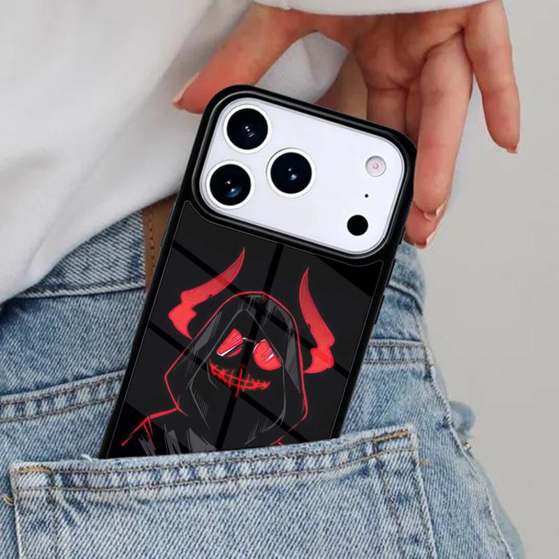 Devil Bad Boy Anime print Phone Case for iPhone 16e 15 14 13 12 17 Pro Max Plus Air 17pro Cover Coque