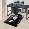 The Adams family Gothic Chair Mat for Sofa, Gothic Home Decor, Gothic Office Carpet, Gothic Gift