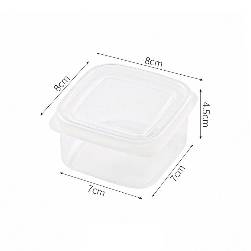 

Прозрачный контейнер для хранения продуктов, кухонный герметичный контейнер для хранения, контейнер для свежести для холодильника, замороженного мяса, овощей S