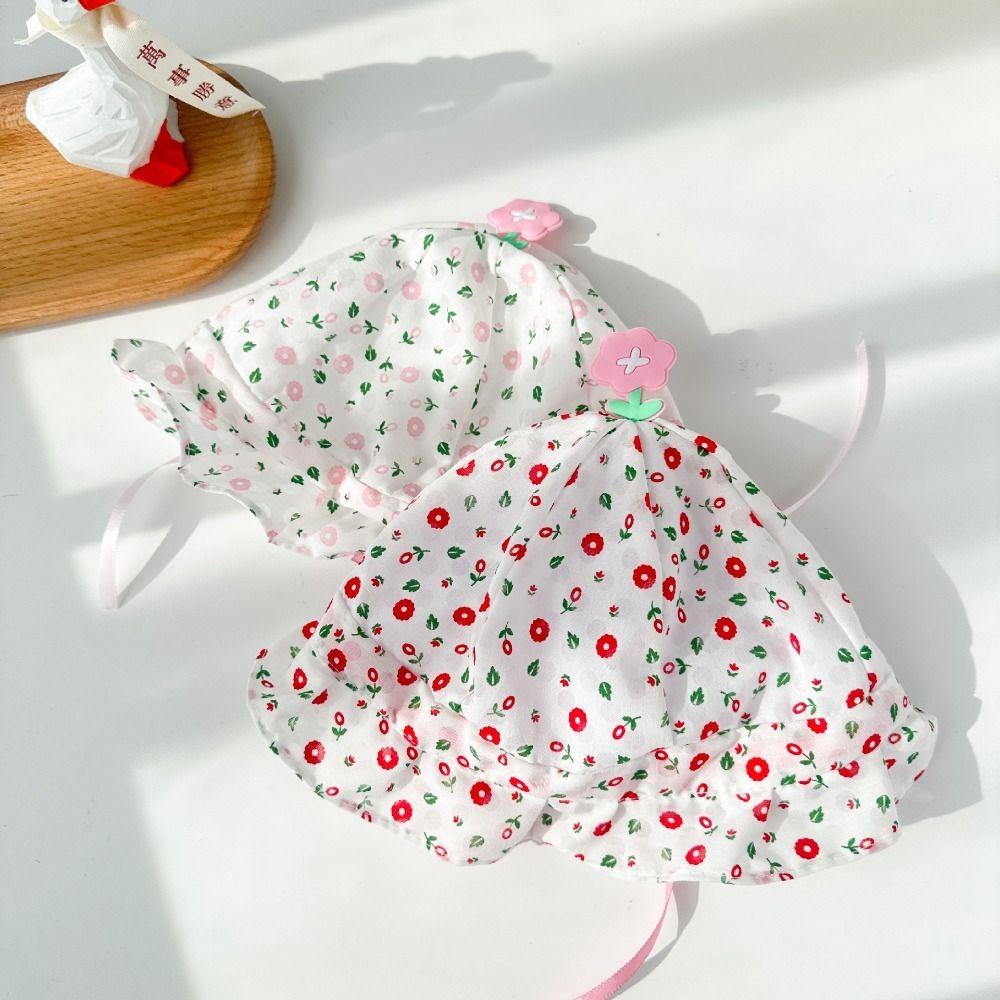 Thin Cotton Adjustable Baby Fisherman Hat Cute Thin Baby Hat Adjustable Baby Fisherman Hat