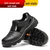 Old Housekeeper Men's Breathable Steel Toe Safety Shoes 6026