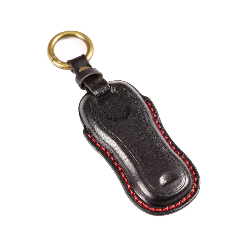 Neue Luxus-Leder Autoschlüsselhülle Abdeckung Schlüsselanhänger Schutzhülle für Porsche Cayenne 718 958 Panamera 911 Macan Schlüsselanhänger Halter Schlüsselanhänger Schale