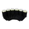 10pcs Foldable Insulated Beer Can Cooler-Sleeve Covers Reusable Drink Covers