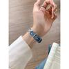 Leather Slim Band For iWatch SE 10 9 8 7 6 5 4 3 2 1 Woman Bracelet Strap For Apple Watch 38mm 40mm 41mm 42mm