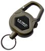 Gamakatsu LE136 Carabiner Reel Sliding Lock 70cm Army Green (3933)