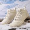 Unisex Warm Winter Boots Cotton Outdoor Sports Shoes Hiking Climbing Skiing Waterproof Warm Footwear Non-Slip Rubber Sole for daily use