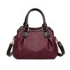 Retro Leather Female Multi-pockets Shoulder Crossbody Bags for Women Large Capacity Handbag Messenger Tote Bag