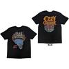 Ozzy Osbourne Unisex T-Shirt: Bark At The Moon Tour '84 (Back Print) (Small)