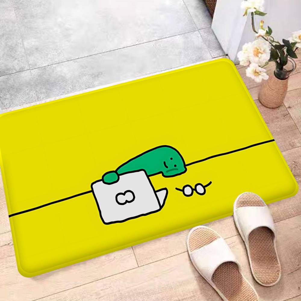 Cartoon J-Joguman S-Studio Door Mat Washable Non-Slip Living Room Sofa Chairs Area Mat Kitchen Doormat Area Rug