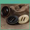 Long Creative Hole Buttons 10pcs 2025mm Round Large 2hole Resin Buttons Diy Apparel Sewing Accessories