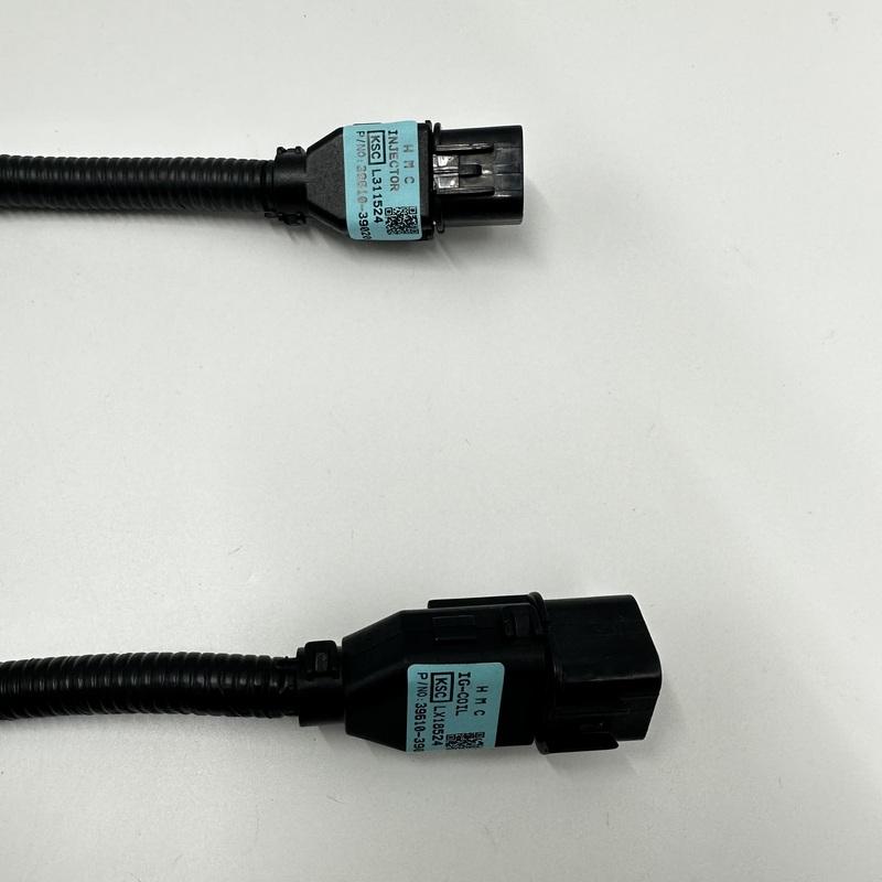 2Pcs  Ignition Coil Wire Harness for 2001-06 Santa Fe XG350 Amanti 3961039030 3961039020