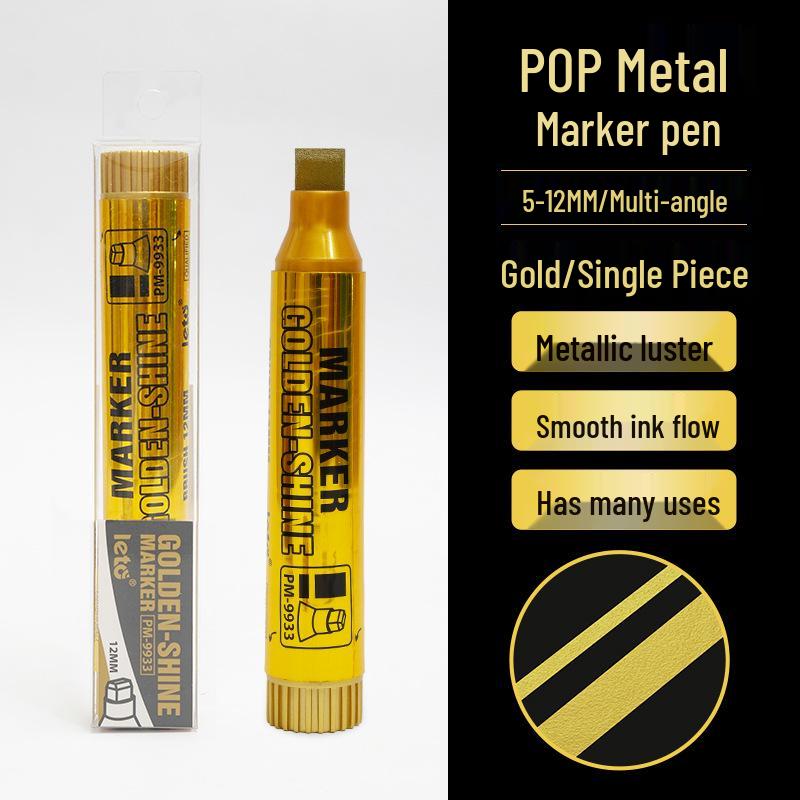 Wide Tip Large Capacity Fade-Proof Waterproof Oil-Based Touch-Up Paint Marker