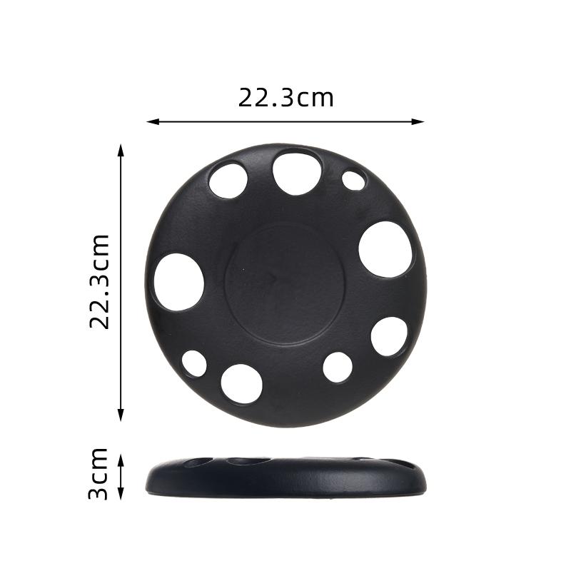 BRMeteorite Style Ceramic Plate French Restaurant Main Dish Cuisine Tableware Dessert Steak Plate Creative Home Kitchen TablewareEY