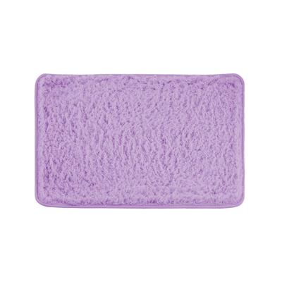 AWD INTERIOR 1402 Purple Bathroom Rug 60 X 40 Cm Microfiber