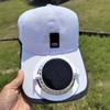 Solar Powered Cooling Fan Hat With USB Charging For Outdoor Activities 600mAh Rechargeable Adjustable Ventilated Sun Hat