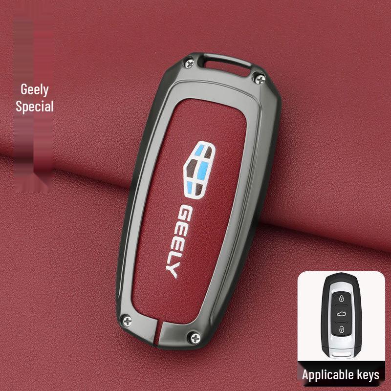 Geely Car Key Case for Emgrand GS, Xingyue, Xingrui, GL, Borui, Bin Yue, Vision, Bin Rui, X3, Boyue