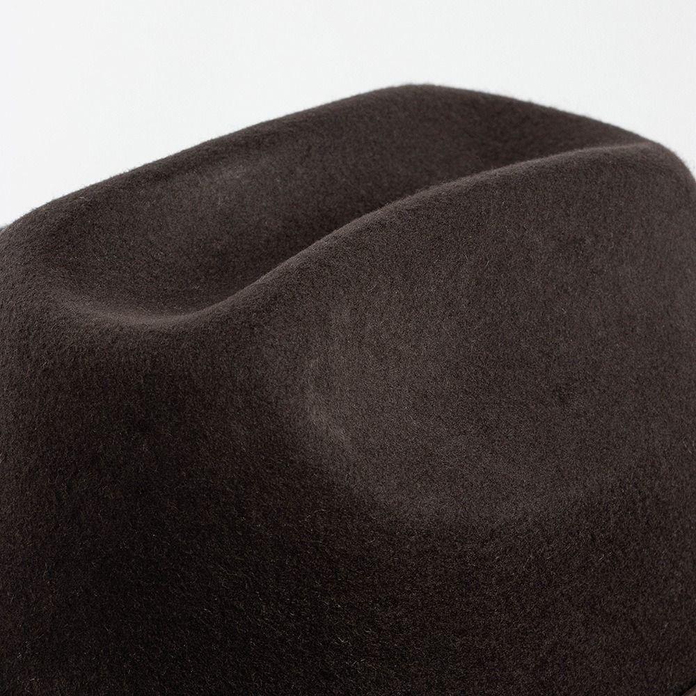 100% Wool Wide Brim Fedora Hat Wide Brim Unisex Cowboy Hat Wool Cowboy Hat Fashion Accessory