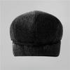 Imitation mink hat male winter autumn winter grandpa forward hat warm old cap