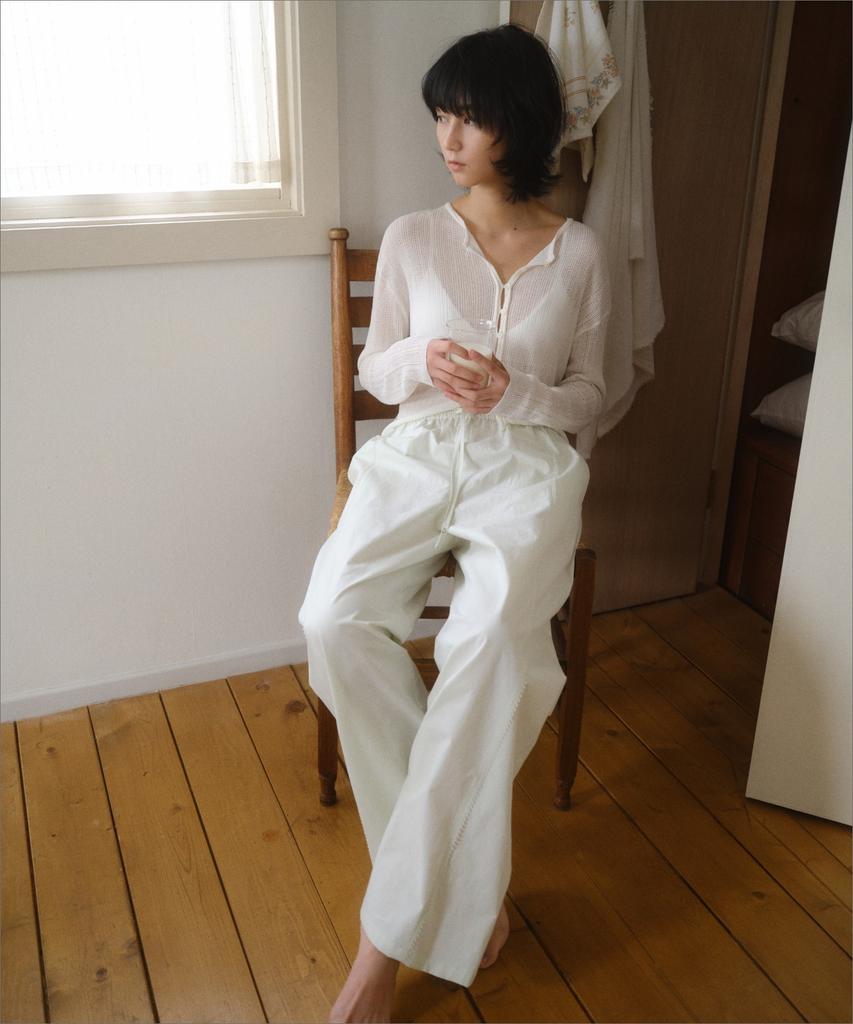 Manggomaenipeullijeu Salt Banding Pants_Mint