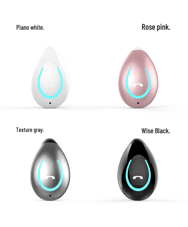 YX-08 Ear Clip Bluetooth TWS In-Ear Stereo Earbuds