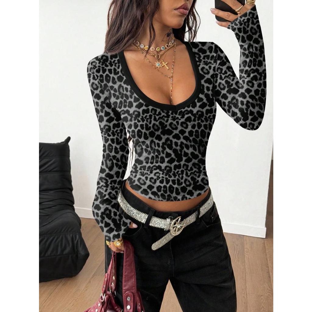 Y2K Streetwear V-neck Bustier T-shirt, Retro Two Tone Racing Uniform Style, Badge Printing with Letters and Numbers