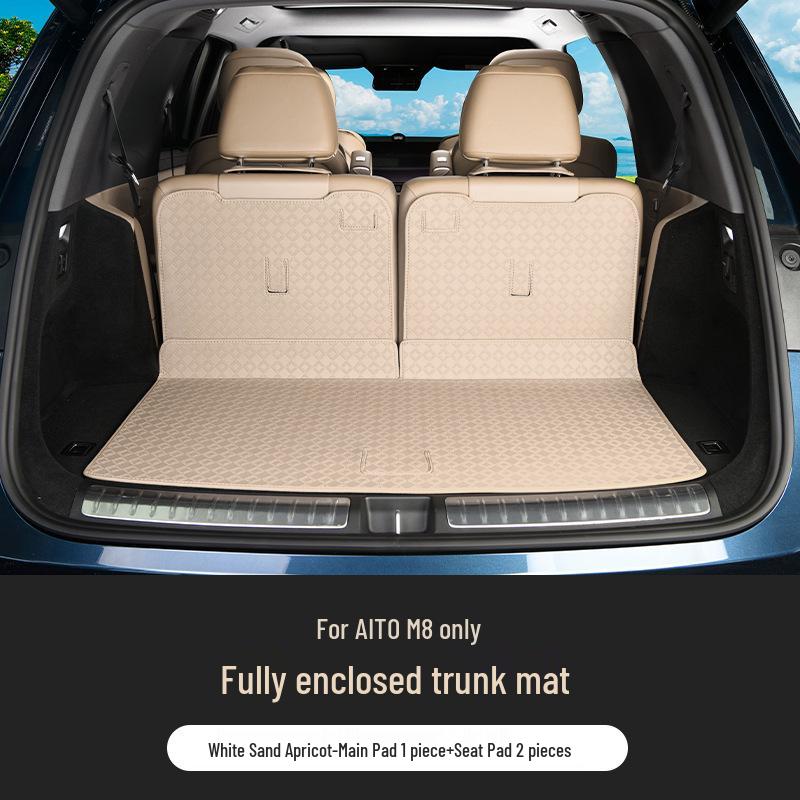 AITO M8 Trunk Mat - Full Coverage for 5/6-Seaters, Compatible with 25 Models