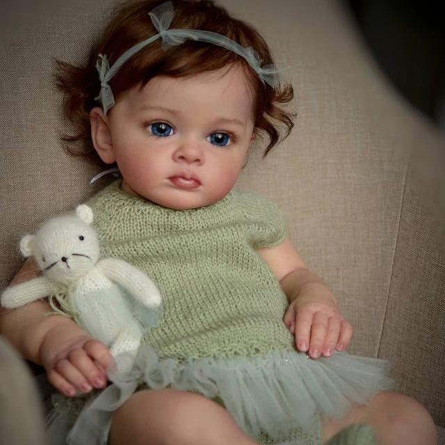 23-Inch Realistic High-Quality Baby Reborn Doll by NPK Standard Painting