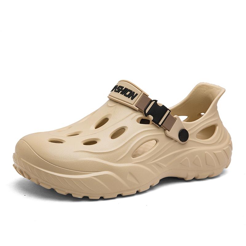 Beach Slides Breathable Clogs Men Casual Garden Shoes Non-Slip Hiking Men Outdoor Sandals Men'S Outdoor Sandals Sport Slippers