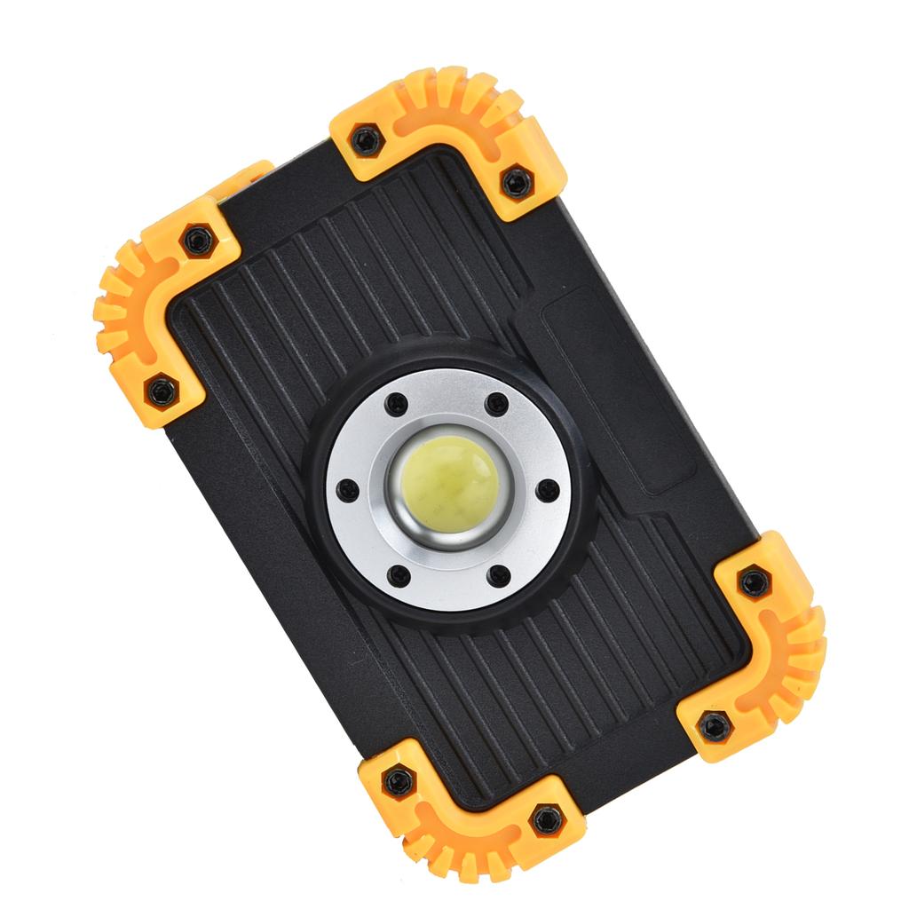 LED Emergency Flood Light Mini COB Work Light Portable Round USB Charging Camping Light for Outdoor