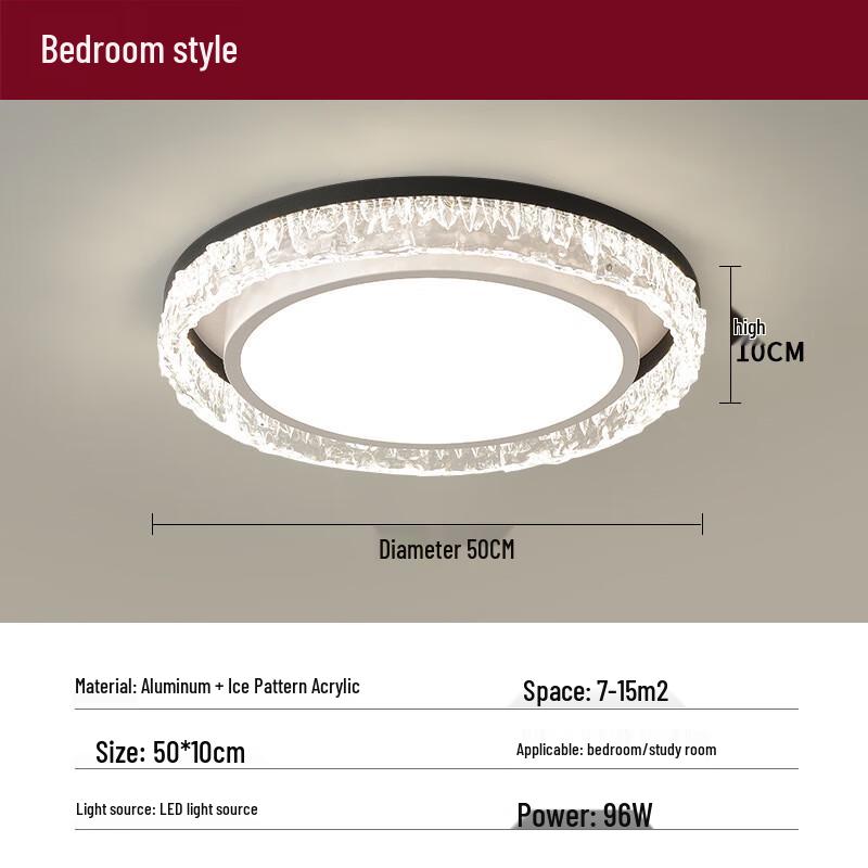 NuFeng 110cm Rectangular Smart LED Ceiling Light