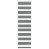 VidaXL Store Zèbre Gris Foncé Largeur Du Tissu 40,9 Cm Polyester, Store Enrouleur Zébré, Store Zébré Pour Fenêtre, Store 4014094