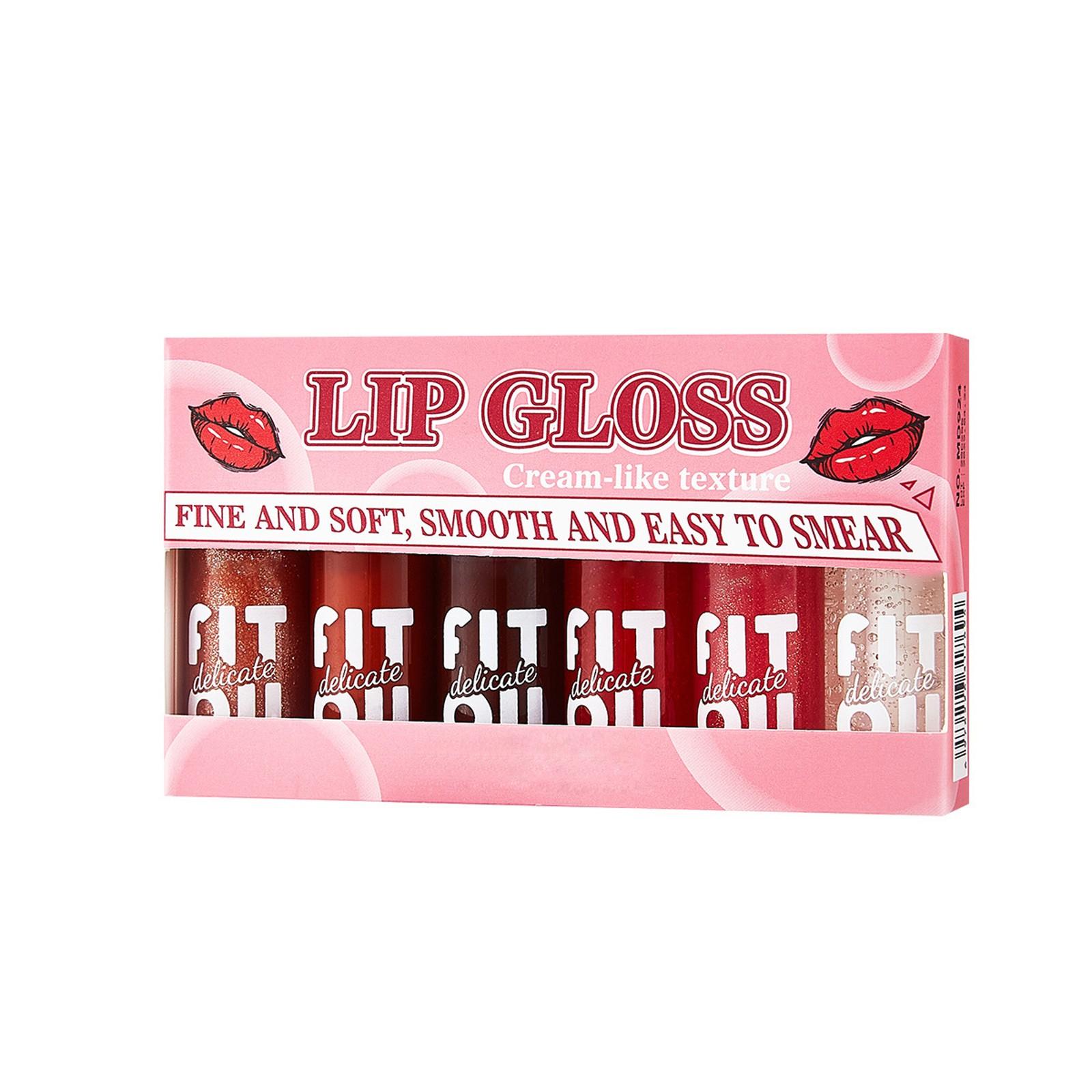 

6 Packs Of Moisturizing Lip Glaze, Lip Gloss, Lip Oil Pearlescent, 6 Color Lip Oil Moisturizing Lip Oil Set, Lip Glaze Moisturizing(3.5ml*6)