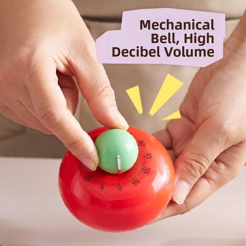 Mechanical Operation Kitchen Cooking Timer Magnetic Suction Children Study Timer  Time Management