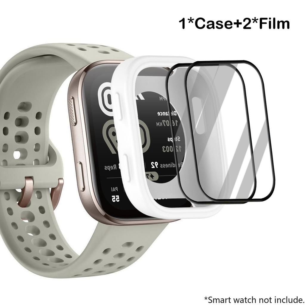 PC Case+Composite film For Amazfit Bip 6 HD Clear Protective Films Screen Protector Cover for Amazfit Bip6 Shell Accessories