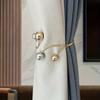 1pcs Vintage Curtain Tiebacks, Metal Holdbacks for Bedroom & Living Room Decor