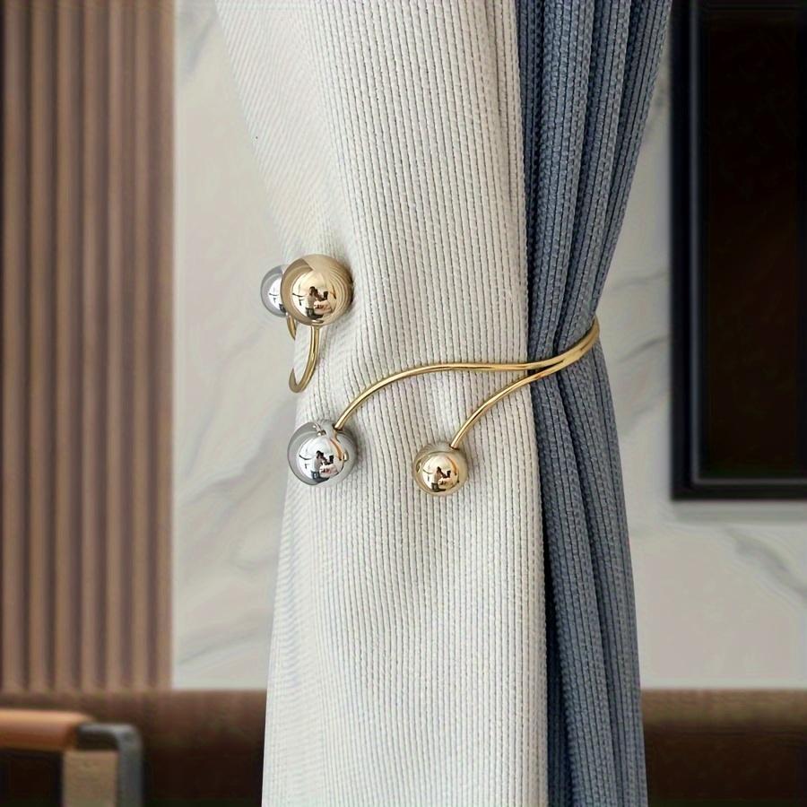 1pcs Vintage Curtain Tiebacks, Metal Holdbacks for Bedroom & Living Room Decor