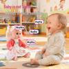 Smart Talking 14-Inch Baby Doll with Princess Stroller Playset for Girls