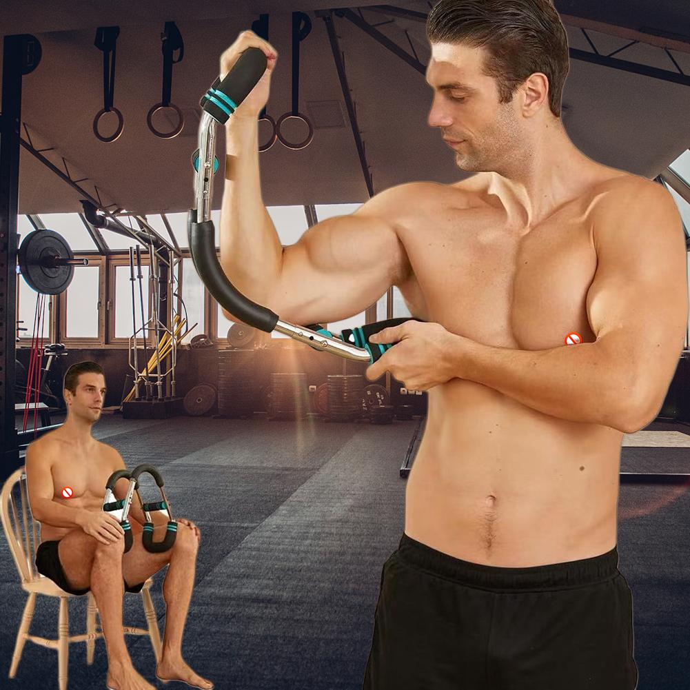 Adjustable Twister Arm Exerciser U-Shaped Arm Strength Device Spring Arm Force Bar for Shoulder Arm and Chest Exercise