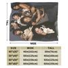 Katseye Kpop Music Girls Flannel Blanket Autumn Super Soft Throw Blanket Home Decor Aesthetic Bedspread Sofa Bed Cover