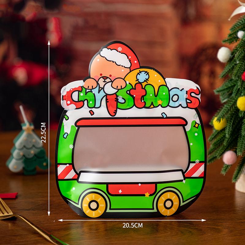 Christmas Gift Bags Santa Elk Snowflake Tote Bag Children'S Gift Bags Thickened Non-Woven Waterproof Bag Christmas Decoration