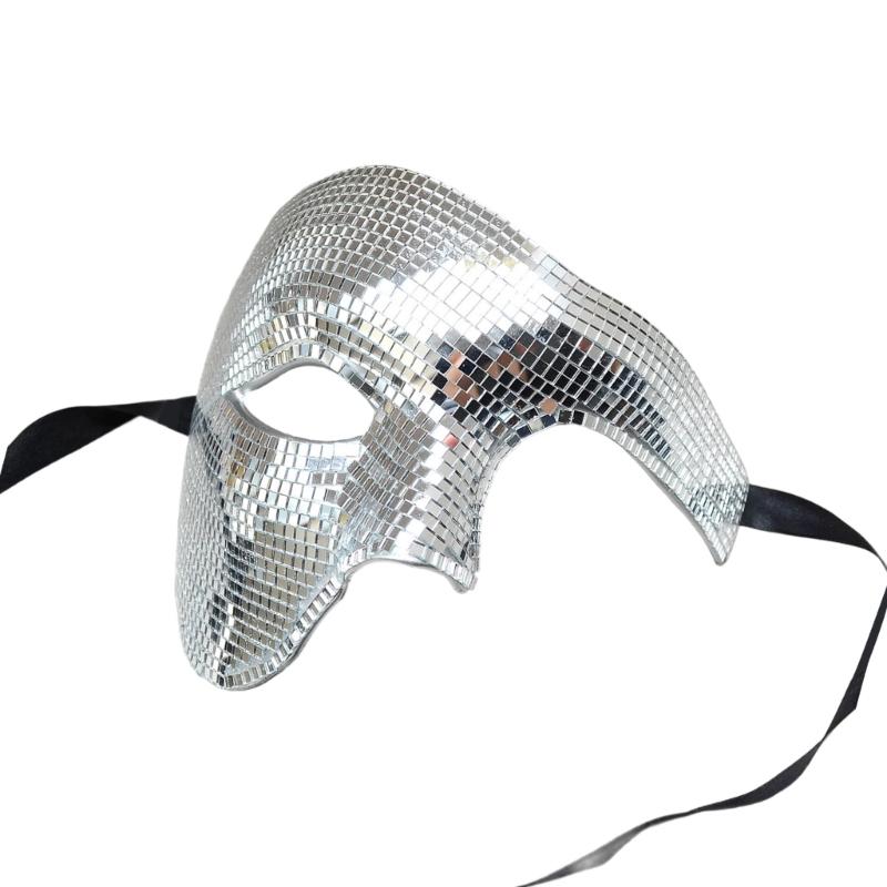 Elegant Half Face Mask For Costume Parties And Carnival Masquerade Ball Event