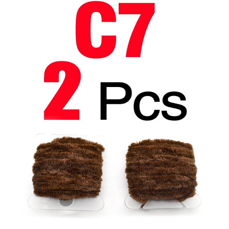 MNFT 2 Cards Woolly Bugger Tinsel Chenille - Hareline Fly Tying Material
