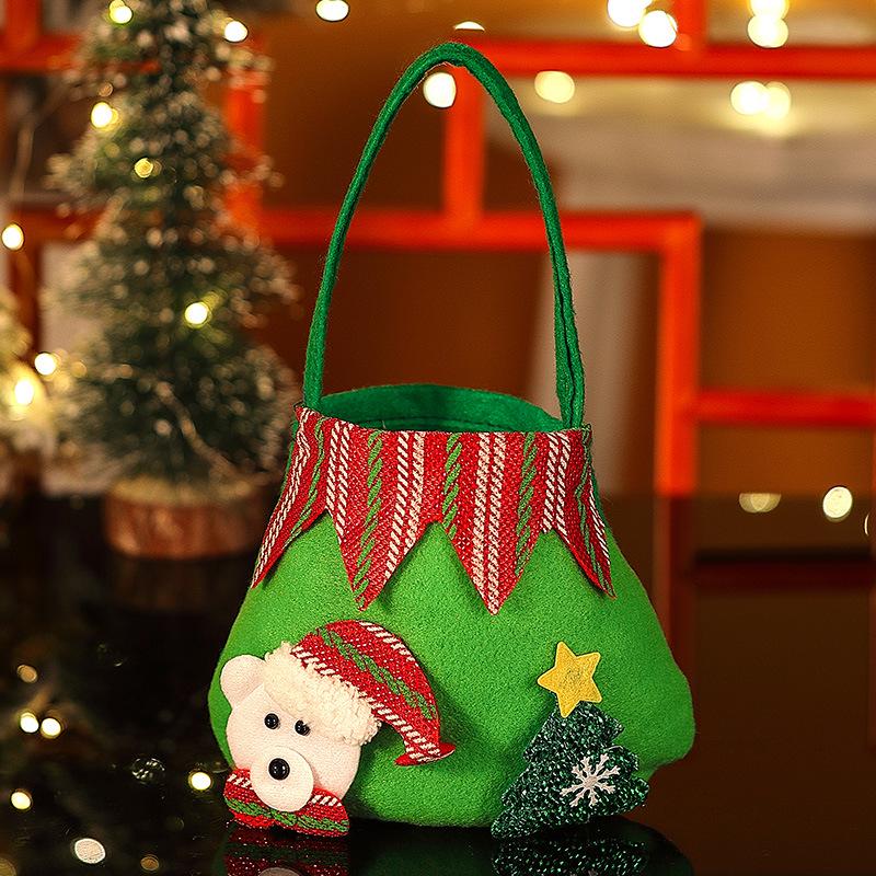 Christmas Eve Apple Gift Set: Peace Apple Candy Bag for Kids