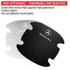 4Pcs Car Door bowl Sticker with Door Handle Bowl Scratch Protective Sticker For Mercedes-Benz W166 W212 W204 C E ML GL GLK Class