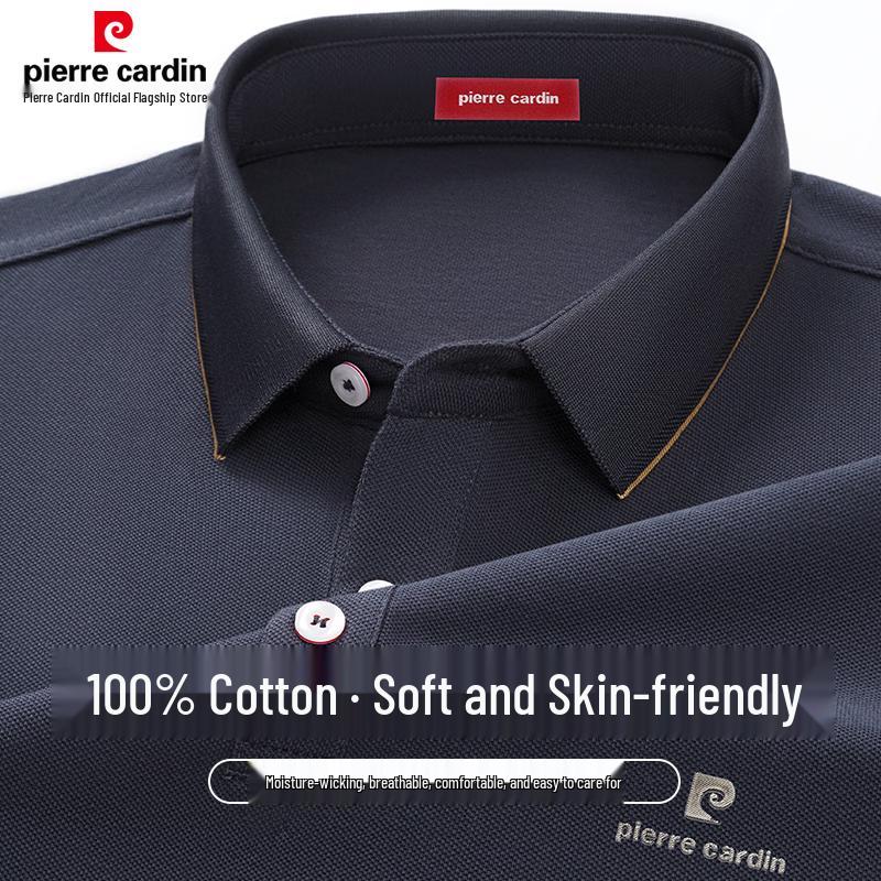 Pierre Cardin Men's 100% Cotton Short Sleeve Polo Shirt