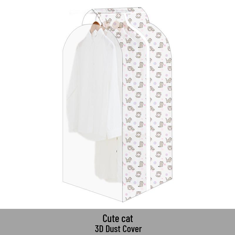 

Shumi 3D Подвесной пылезащитный чехол для одежды, пальто и костюмов. 55x30x90